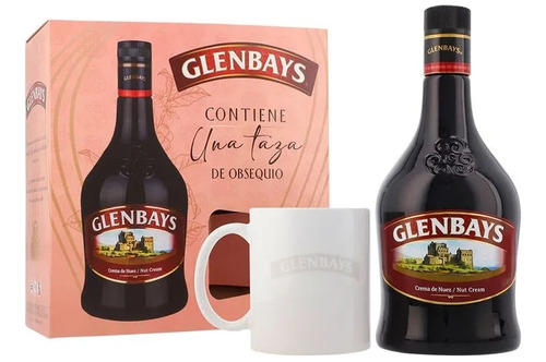 Crema De Whisky Glenbays Nuez 750 Ml + Taza