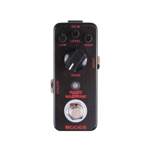 Mooer Rage Machine Pedal Distorsion Hi Gain Metal Guitarra