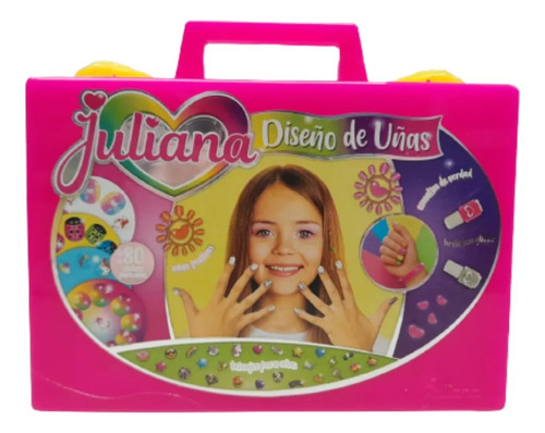 Valija De Juguete Juliana Diseño De Uñas Chica 