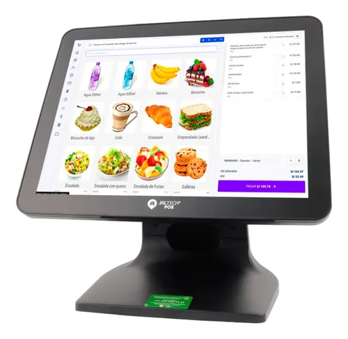 Todo En Uno Jaltech Pos I7 Aluminio 4gb 128gb Táctil