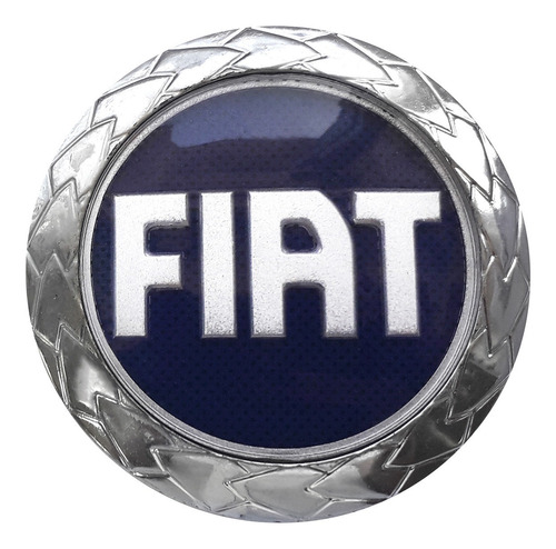 Insignia Fiat Palio/siena Fire 1.8 04/uno 06 Azul 85 Mm