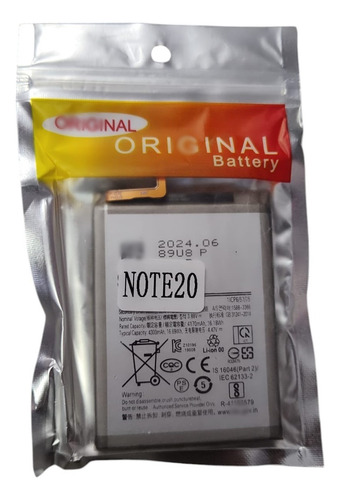 Ba-ter-ia Bn980aby Compativel Galaxy Note 20 N981 C Garantia