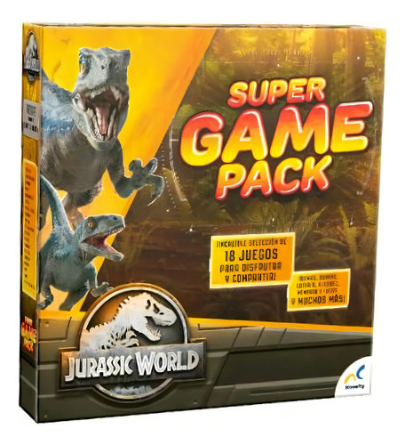 Novelty Set Juegos Infantil Supergame Pack Jurassic World