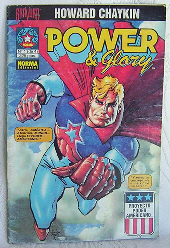 Power & Glory N° 1 Comic Books Editorial Norma