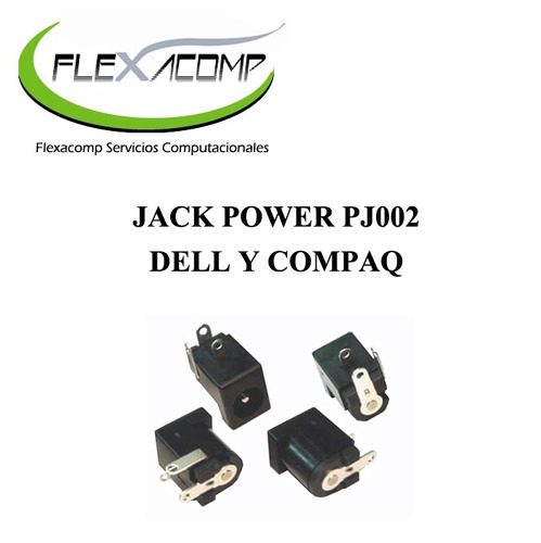 Jack Power Pj002 Para Dell Y Compaq