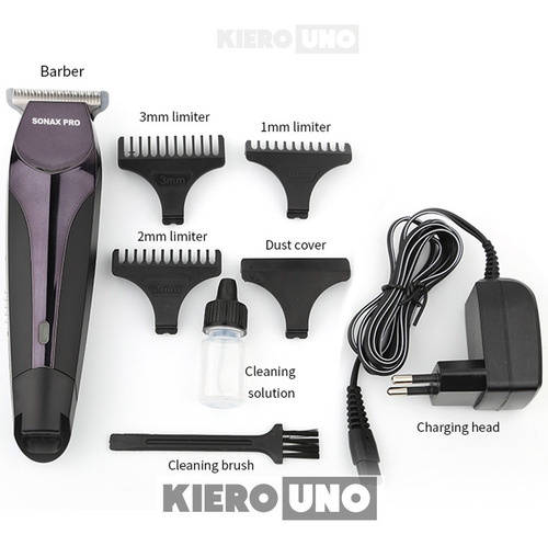Imagen 3 de 6 de Corta Barba Pelo Vello Corporal Inalámbrica Recortadora