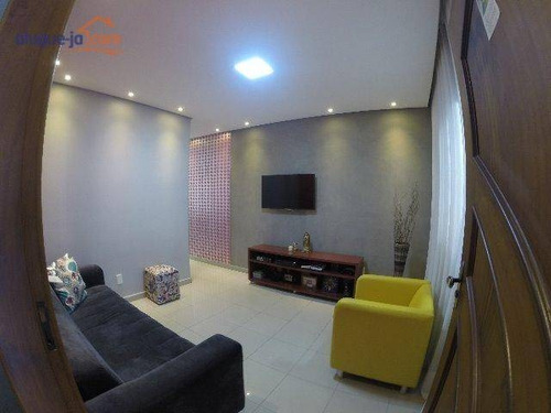 Sobrado Com 3 Dormitórios À Venda, 164 M² Por R$ 520.000,00 - Jardim Satélite - São José Dos Campos/sp - So0987