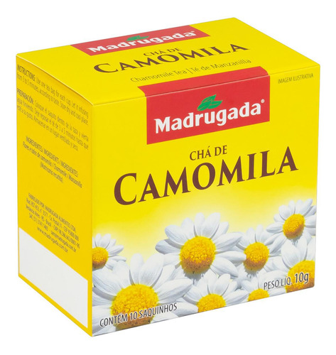 10 Chá Misto Combo Kit Madrugada Flores E Chás Com 10 Sachês