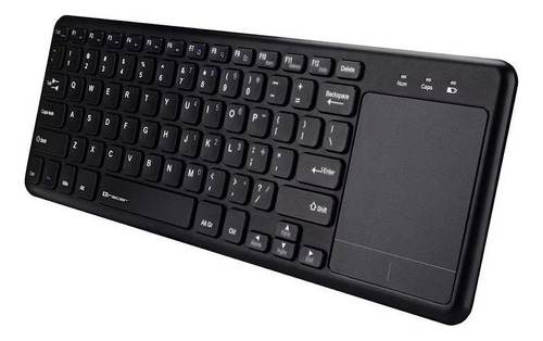 Teclado Inalámbrico Ultra Delgado C Touch Pad P Pc, Smart Tv