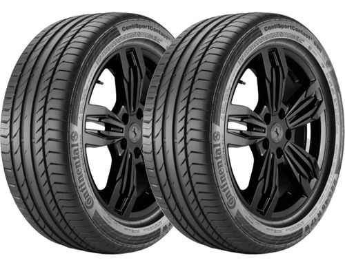 Kit de 2 pneus Continental Contisportcontact 5 ContiSportContact 5 P 225/40R19 Run Flat 89Y Y