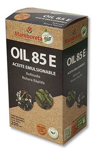 Imagen 1 de 1 de Mamboretá® Oil 85 E Insecticida Aceite Emulsionante 200cc