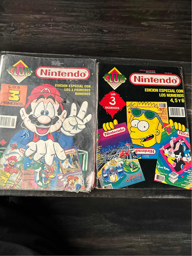 Revistas Especiales Club Nintendo Super Raras Año 1 No. 1