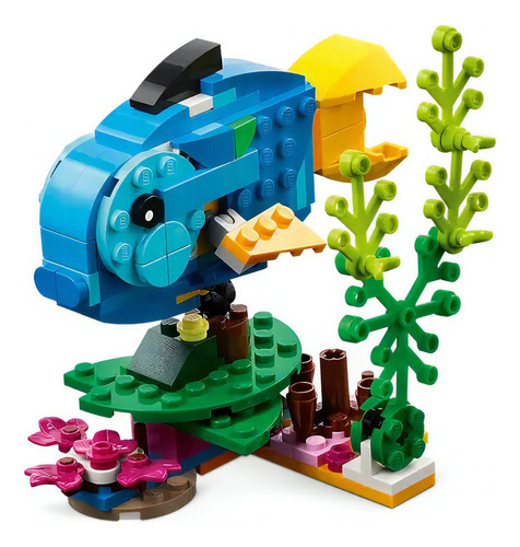 Kit De Construcción Lego Creator 3en1 Loro 31136 Cantidad