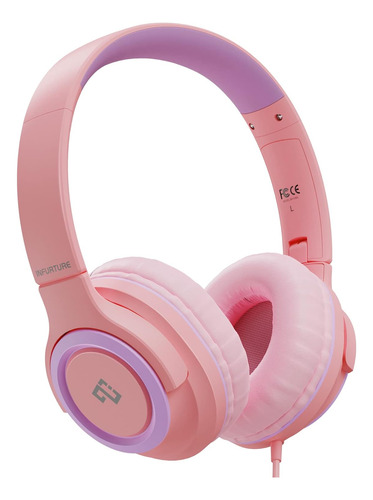 Infurture Auriculares Infantiles Con Micrófono Para Niños...