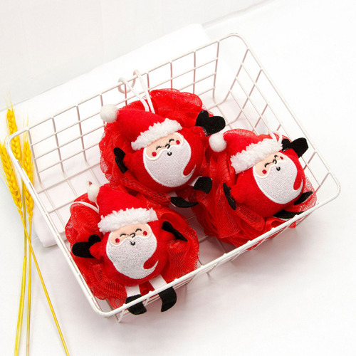 Bola De Baño Grande De Papá Noel Para Decoración Navideña, F