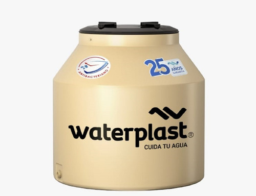 Tanque De Agua Waterplast Tricapa Color Beige 300 Litros