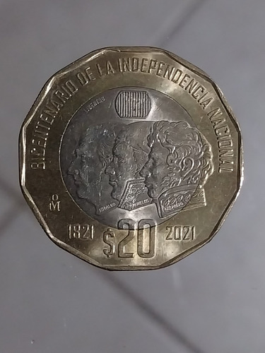 Moneda Del Bicentenario De La Independencia Nacional 