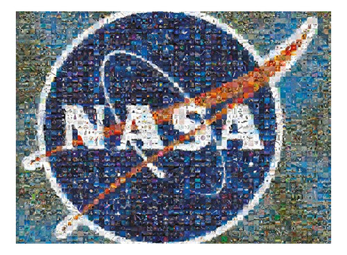 Búfalo Juegos - Nasa Fotomosaic - 1000 Pedazo Gyxnk