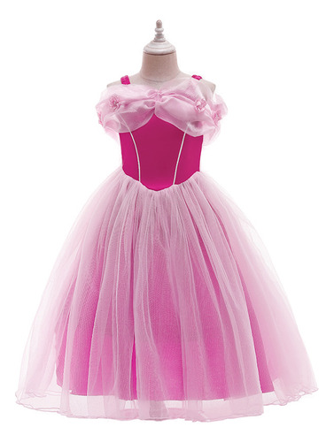 Vestido Infantil Allo Princess Frozen 2024 Para Niñas