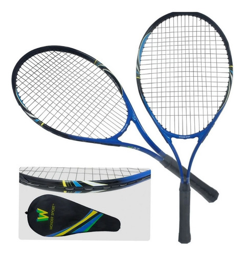 Raqueta De Tenis Profesional 27  Con Estuche Wonder Sport