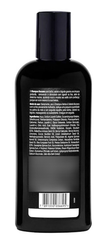 Shampoo Cabelo E Barba Bozzano 200ml