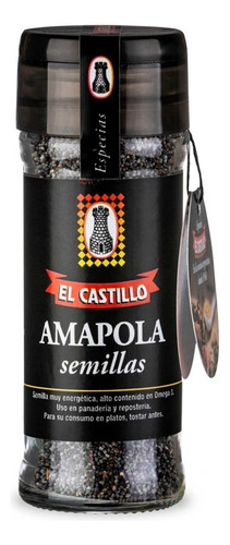 Amapola Semillas El Castillo Especiero - 50 Grs