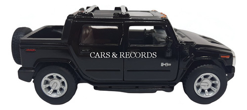 Hummer H2 Sut 2005 - Nuevo Sin Caja - Negro Kinsmart 1/40