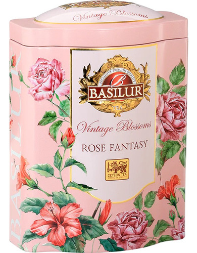 Te Verde Con Rosas Y Hibiscos /rose Fantasy/ Agronewen.