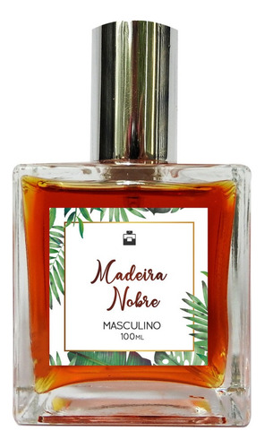 Perfume Masculino Natural Madeira Nobre 50ml Volume Da Unidade 50 Ml