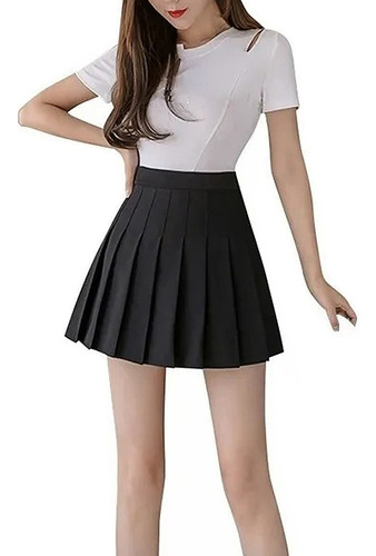 Falda Short Minifalda Plisada De Estilo Coreano