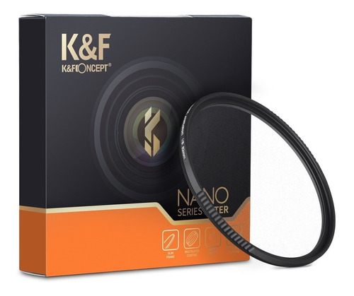 Kf Concept Filtro Circular 72mm Black Mist 1/4 Foto Video