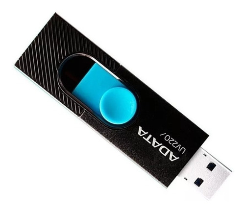 Memoria Adata 32gb Usbl 2.0 - Auv22032grbkb - Negro-azul /v