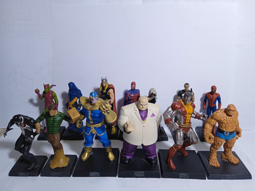Marvel Fact Files Lote 13 Bonecos Marvel - Eaglemoss -x-men (Usado)