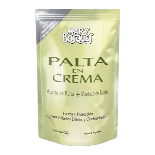 Palta En Crema - Aceite De Palta + Manteca Karite - X250g