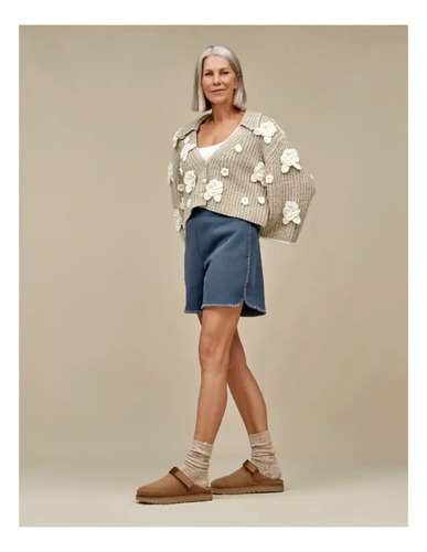 Zuecos Mujer Ugg W Goldenstar Clog Cuero Ajustable Salas
