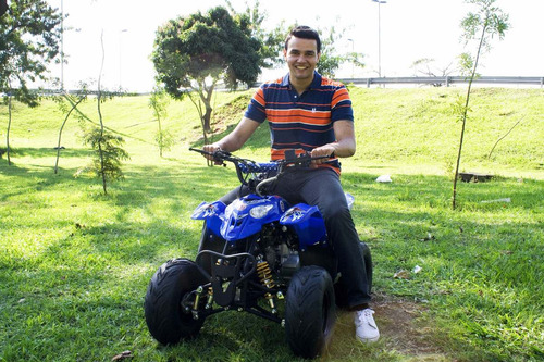 Quadriciclo À Gasolina Infantil 110cc Barzi Motors Moskiti