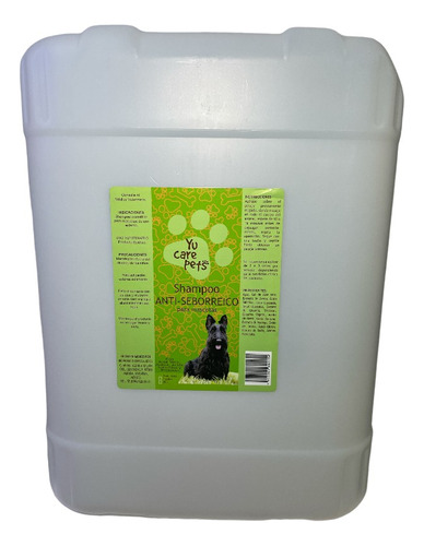 Shampoo Para Mascotas Antiseborreico Yucarepets 20kg