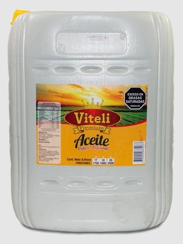 Aceite Bidon 20l Viteli Premium - L a $10212