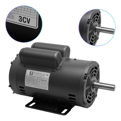 Motor Elétrico Mono 3cv Alta Rotação Policorte Compresor