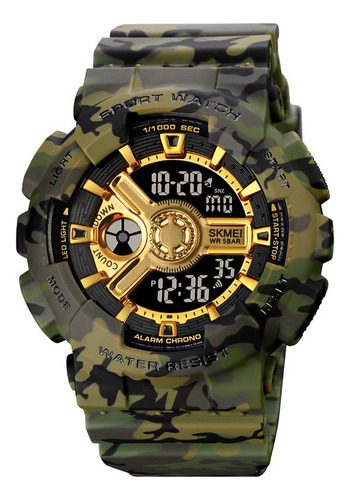 Skmei - Reloj 1828cmgn Digital Para Hombre