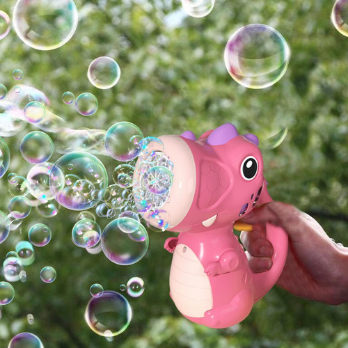 Juguete Automático Para Hacer Burbujas De Dinosaurio Máquina
