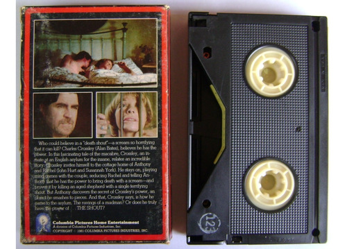 The Shout 1978 Betamax Beta Tape Imp Usa Jerzy Skolimowski (Usado)