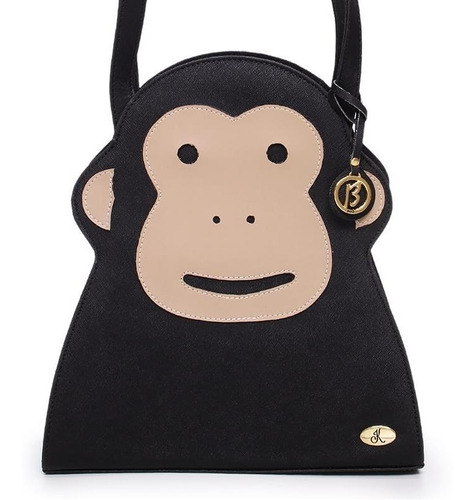 Bolsa De Ombro Bag Macaco Blogueira Biro Kefera 