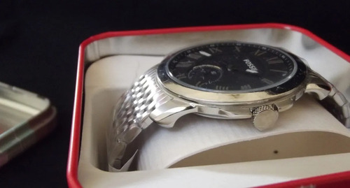 Relógio Fossil Grant Slim Fs4944/1pn