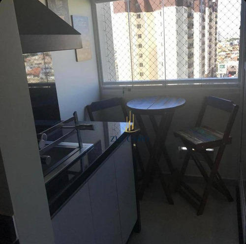 Condomínio Due Bosque Maia - Apartamento Com 2 Dormitórios, Sacada Gourmet E 02 Vagas À Venda, 59 M² Por R$ 380.000 - Picanco - Guarulhos/sp - Ap16031