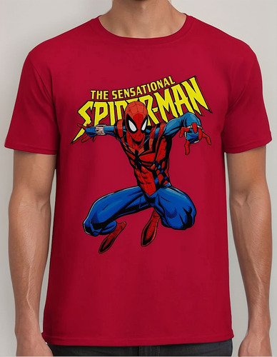 Playera The Sensational Spider-man Algodón Premium #0003042
