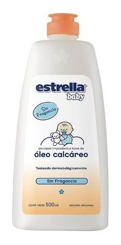 Estrella Baby Oleo Sin Fragancia 500ml