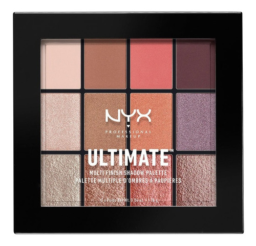 Paleta De Sombras Multitono Ultimate Shadow Palette Nyx Color de la sombra Sugar high