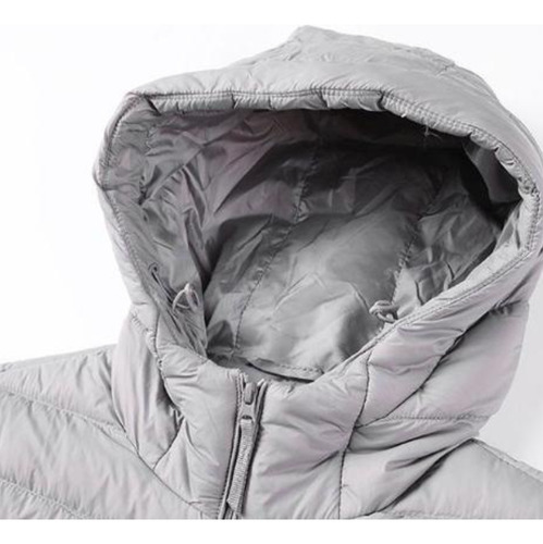 Jaqueta Masculina Casual Com Capuz Quente