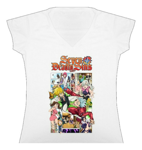 Blusa Siete Pecados Capitales Anime Bca Tienda Urbanoz